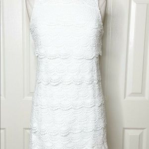 White House Black Market | Crochet Tiered Dress